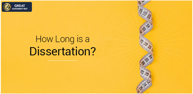how long is a dissertation masters
