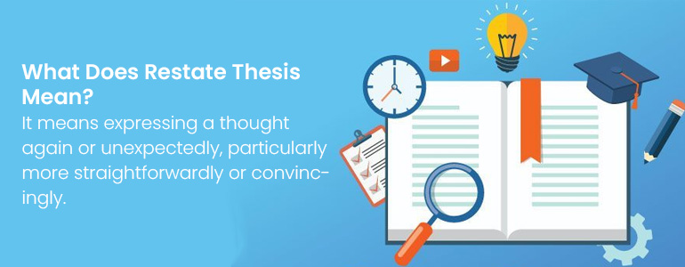 restate thesis examples
