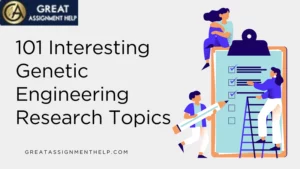 research paper topics genetic engineering