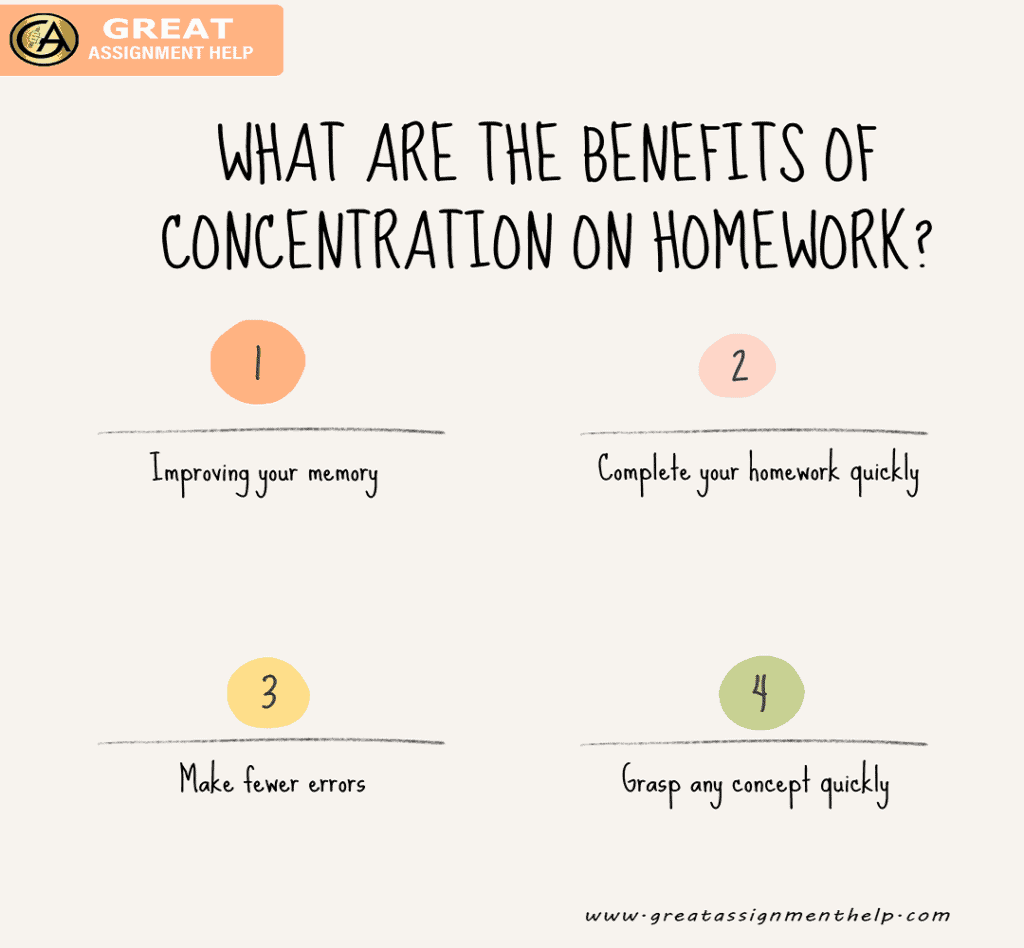 how to stay focused doing homework