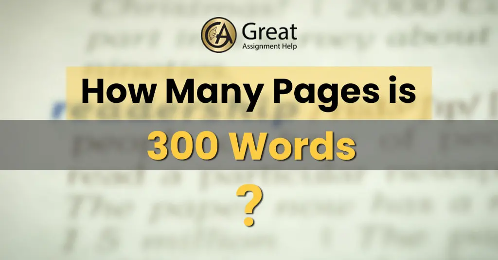 How Many Pages Is 300 Words 